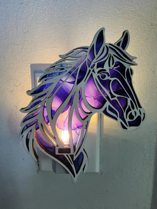Horse Nightlight Laser Cut File